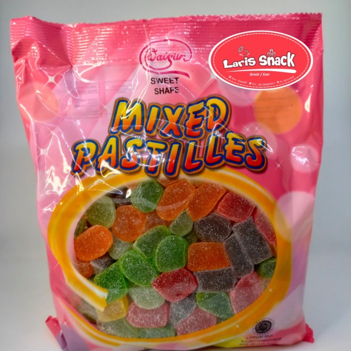 

Viral Realpict Permen Jelly Waisun (Mixed Pastilles Candy)-Jeli Aneka Rasa