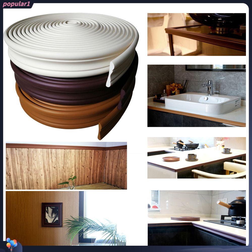 Populer Strip Hias Dekorasi Rumah Waist Line Skirting Stiker Dinding