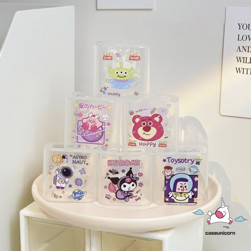 Casing Charger Pelindung Set Kompatibel Untuk Apple 18 /20W Adaptor Charger Case Pola Lucu Kartun Manyo Love Heart Toy Story Winnie the Pooh Bow Kuromi Bear Lembut TPU Cover