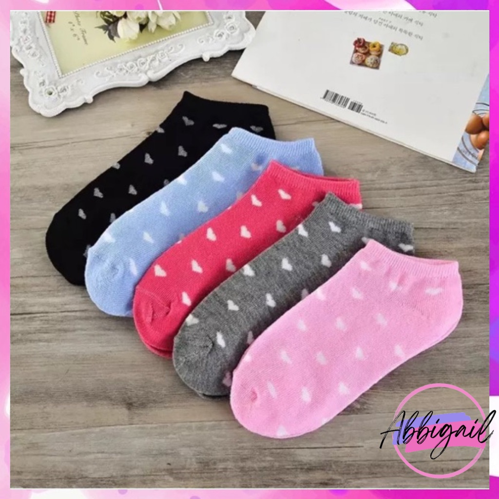 𝘈𝘉𝘎✰ Kaos Kaki Ankle Kaus Kaki Cute Kaos Kaki Motif Kaos Kaki Semata Kaki Polos 1120