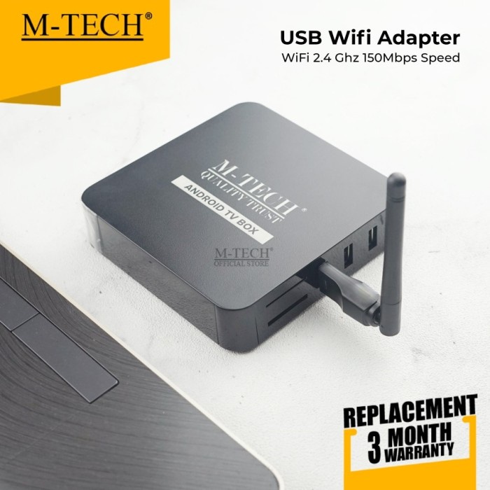 M-Tech Wireless USB Adapter WIFI + Antena 150Mbps