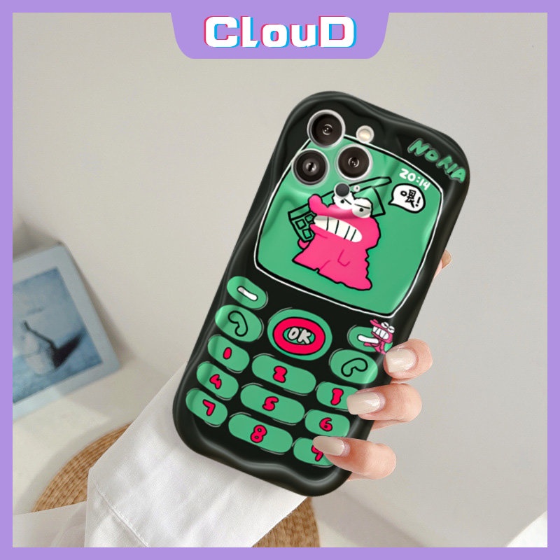 Untuk Redmi9 10C A1 10 9T 10A 9A A2 9C NFC POCO M3 Redmi Note 10s 12 11 8 10 Pro Max Plus 10 9 11s 10Pro Pasangan Tombol Telepon Imut Strawberry Bear Manyo Cover Kartun Crocodile Case