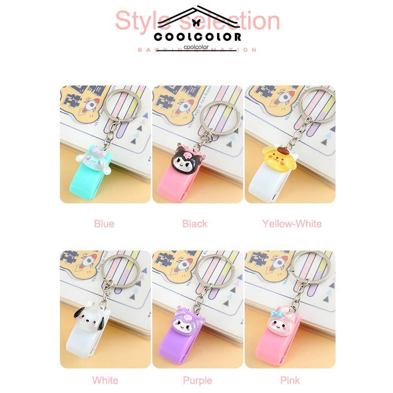 COD❤️Stapler Mini Portable Motif Kartun Lucu Untuk Kantor / Sekolah- cl
