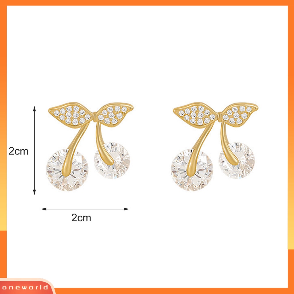 [WOD] 1pasang Ear Studs Elegan Eye-catching Halus Semua Pertandingan Dekorasi Wanita Tidak Teratur Mutiara Imitasi Berlian Imitasi Mengkilap Anting Stud Untuk Pakaian Sehari-Hari