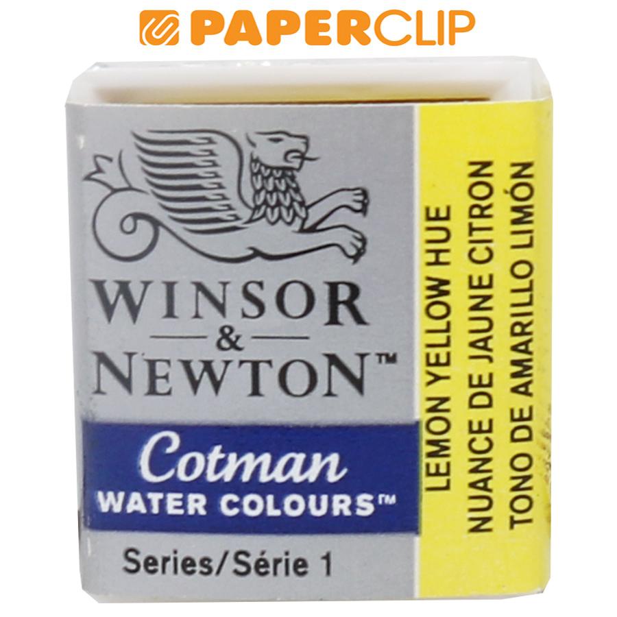 

CAT AIR / WATERCOLOUR WINSOR & NEWTON COTMAN HALF PAN S1 LEMON YELLOW HUE 0301346CWC