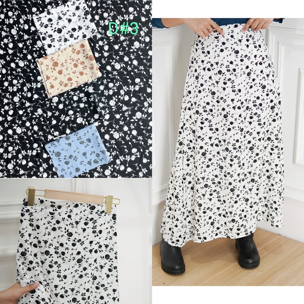 BEFAST - ZFS OOTD WANITA ROK RENA / KORE PREMIUM CRINCLE A LINE SKIRT / Rok Maxy Wanita Terbaru / Fashion Kekinian Remaja ABG Trendy / Rok Wanita Ala Style Korean / Pakaian Casual Wanita / Outfit Wanita Hijab Style