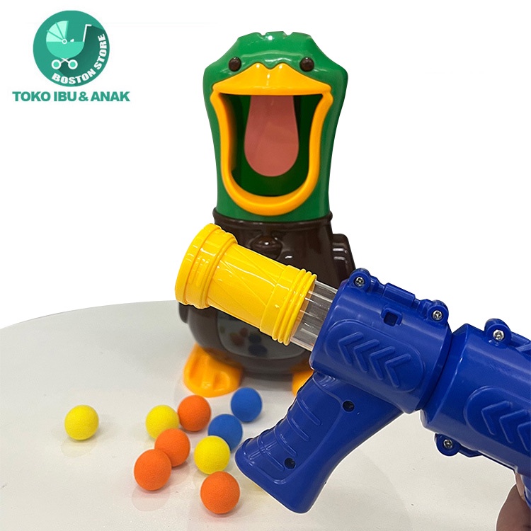 Bostonstore Tembak Tembakan Mainan Anak / HIT ME DUCK / HUNGRY DUCK / MAINAN TEMBAK BEBEK / Mainan Tembakan Anak Laki-laki / Mainan Tembakan / Mainan Tembakan Peluru Water Gel / Mainan Tembakan Peluru / Mainan Tembakan Anak / Hit Me Duck / Mainan Tembak