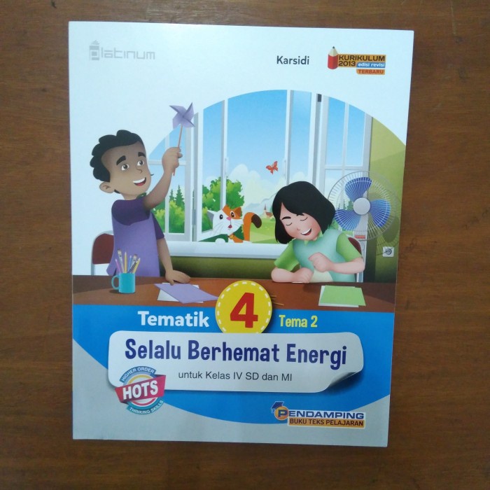 Buku Tematik Kelas 4 Tema 1 2 3 4 5 6 7 8 9 SD Platinum Tiga Serangkai - Tema 4