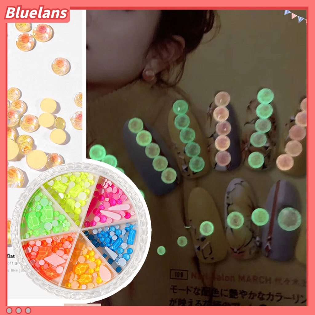 [BLM] 6kisi/set Rivet Butterfly Decals DIY Nail Art Payet Manicure Dekorasi