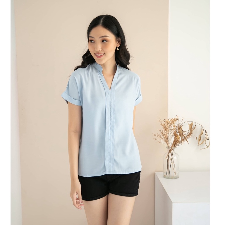 Ms Daisy Rhea Soft Cotton Blouse / Baju Atasan Kasual Wanita