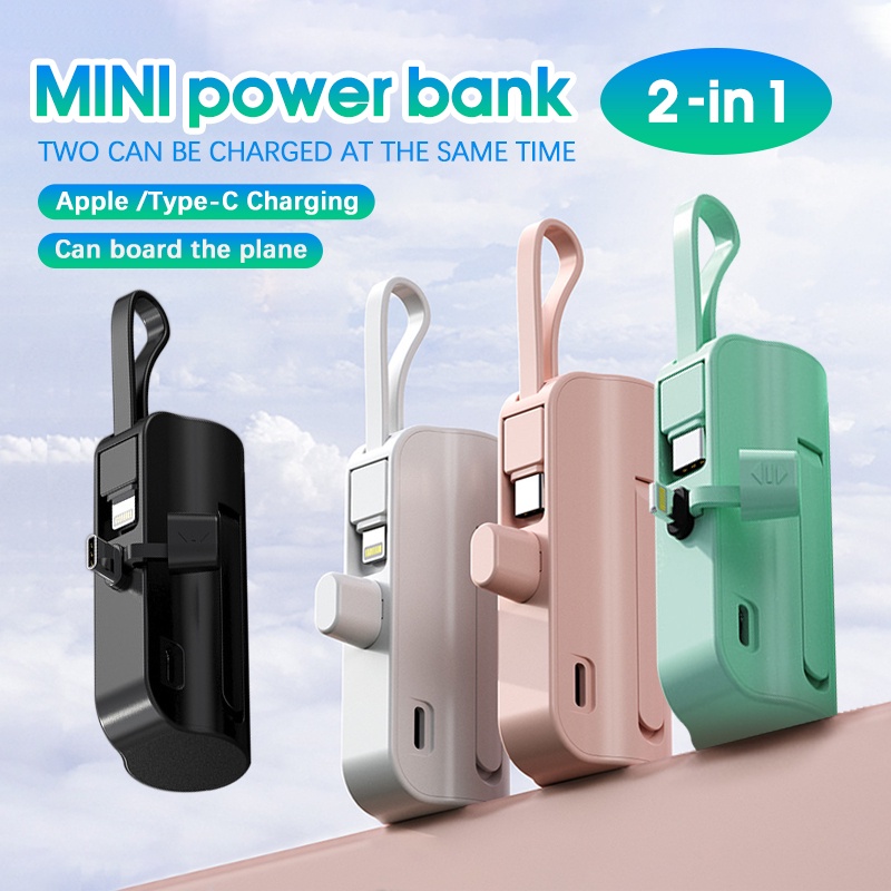 3300mah Cute Mini Portable Powerbank for iPhone Android Micro USB Power Bank Mobile Small Lightweight Mobile Battery