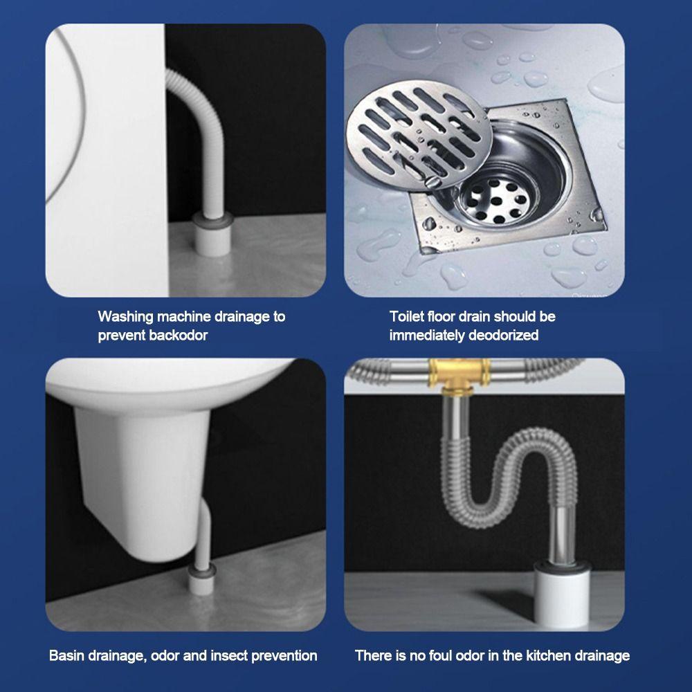 POPULAR Populer Floor Drain Kitchen Colander Sewer Stopper Shower Drainer Seal Colokan Pipa Air