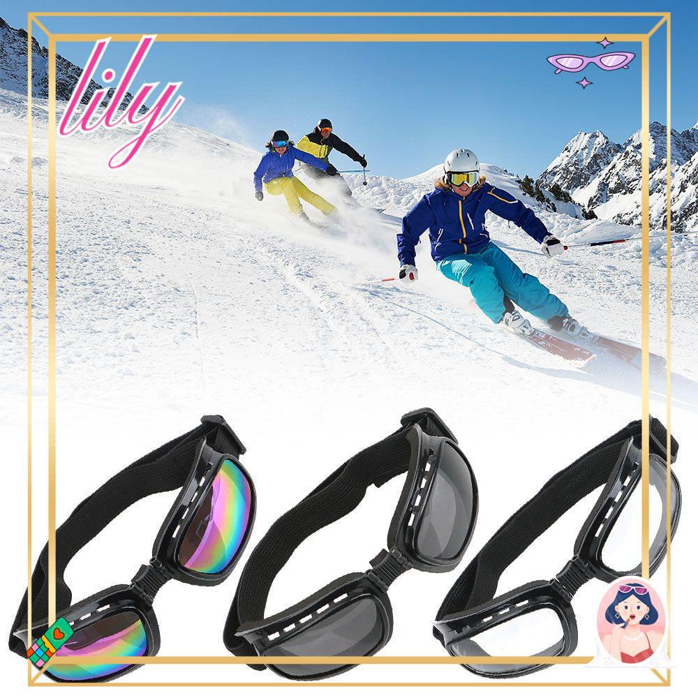 Lily 2Pcs Kacamata Motor Sandproof Outdoor Pelindung Gear Anti Silau Sunglasses Eyewear Helm Glasses