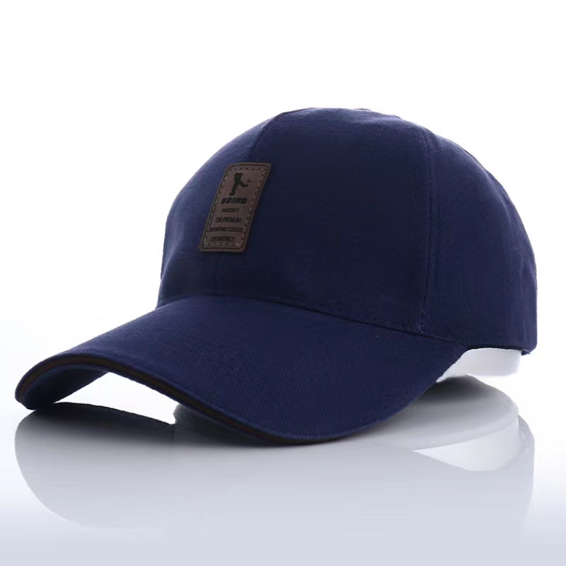 Topi Baseball Golf Pria &amp; Wanita Logo Ediko Sport Fashion Resizable Strap Material Cotton