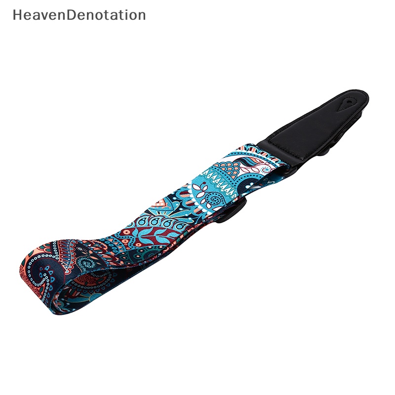 [HeavenDenotation] Tali Gitar Elektrik Gitar Bunga Matahari Akustik Gitar Folk Guitar Bass Strap HDV