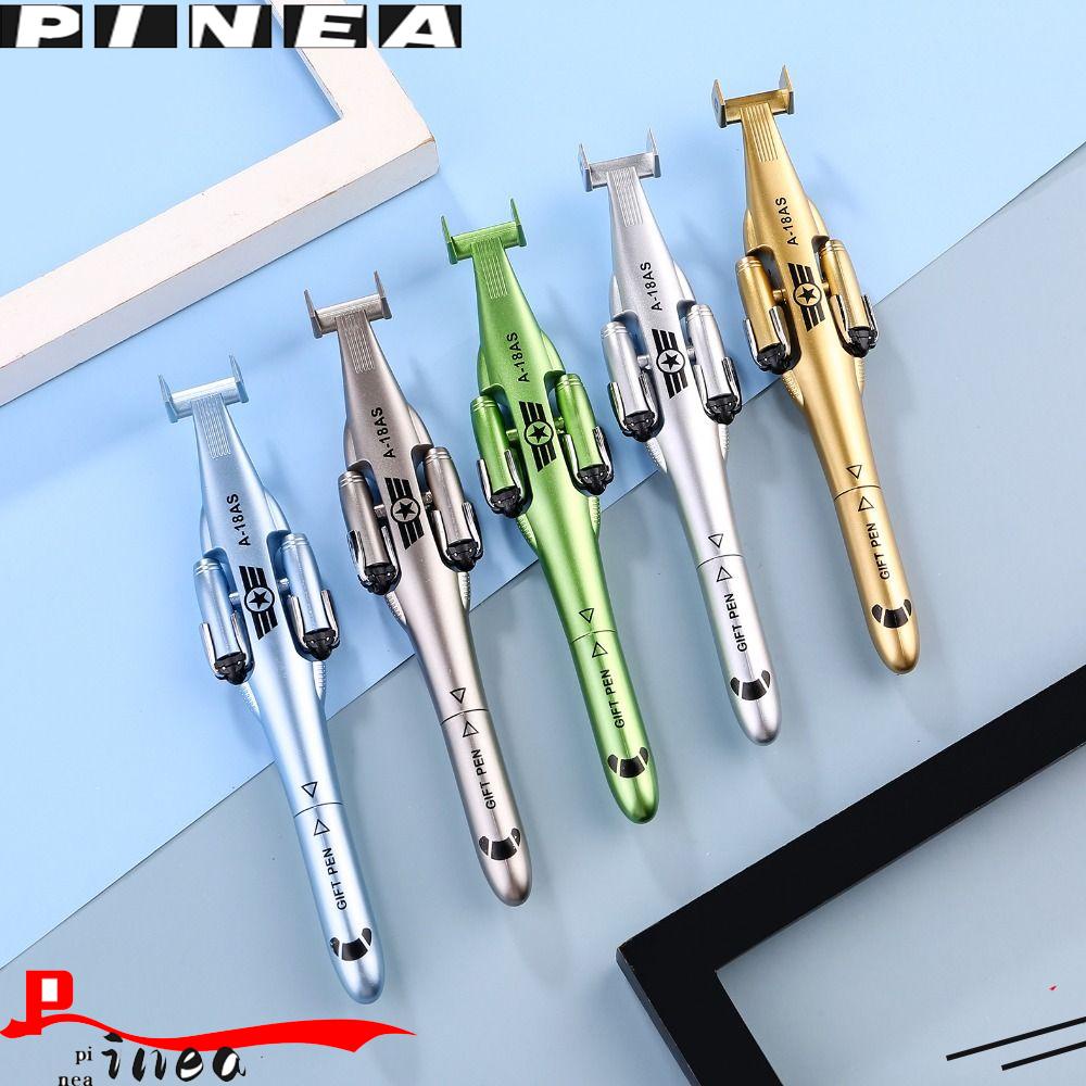 Nanas 2PCS /Set Gel Pen Kreatif Alat Tulis Tanda Tangan Pulpen Mahasiswa Helikopter