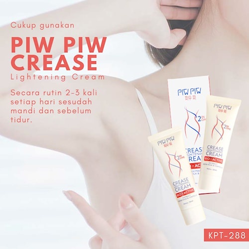 PIW PIW Crease Lightening Cream - 1 Pcs Krim Ketiak