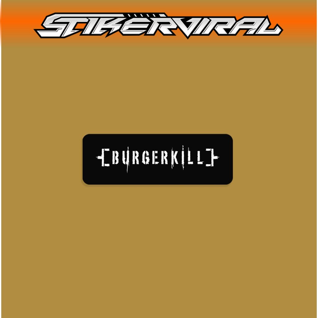 

STIKER GRAFTAC - Burgerkill - STIKER AESTHETIC LAPTOP, AKSESORIS HP, ANTI AIR, MOTIF,HELM