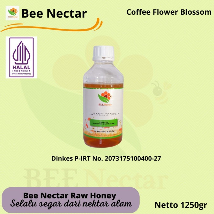 

N.E.W Raw Honey Madu Murni Asli Nektar - Coffee Blossom