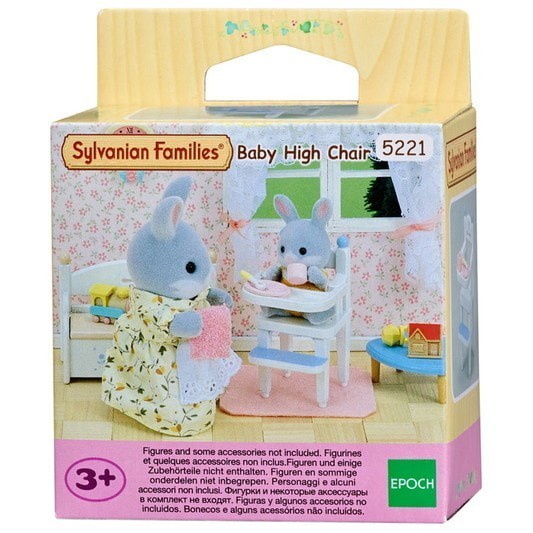 SYLVANIAN FAMILIES Baby High Chair - Miniature Boneka Karakter