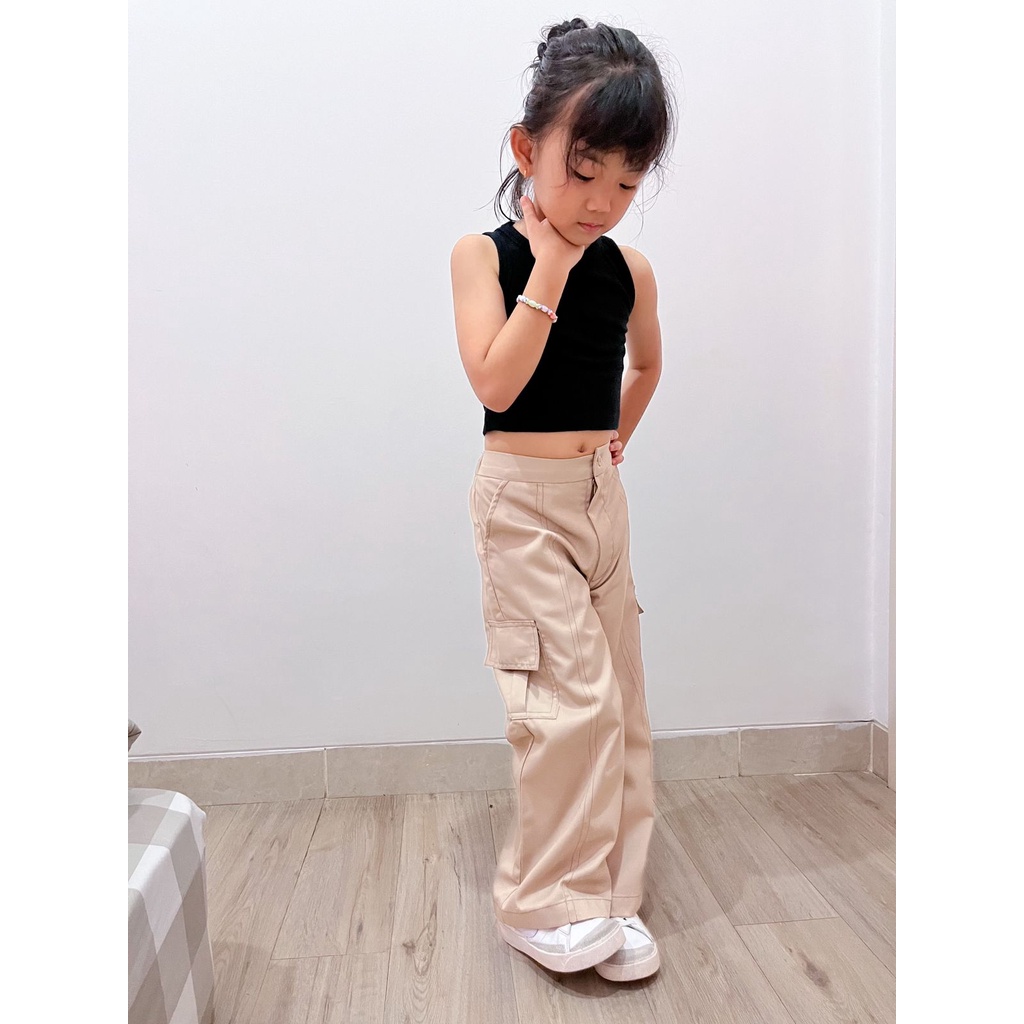 CELANA PANJANG CARGO ANAK PEREMPUAN &amp; LAKI-LAKI  // STATE CARGO TROUSERS