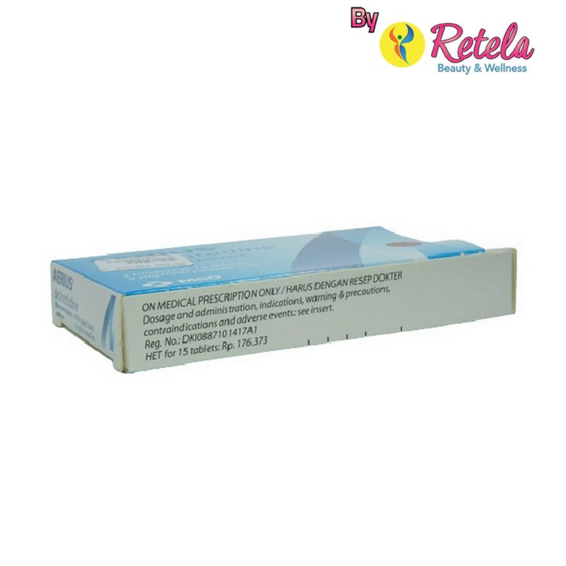 AERIUS 5MG 1 STRIP 15 TABLET