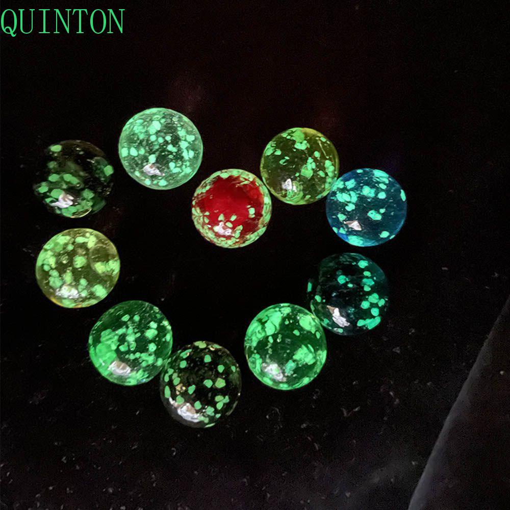 Quinton Glass Kelereng Vas Filler 12mm 10pcs Mainan Pantul Marble Run|Manik Kelereng Tepuk Mainan Permainan Marmer Kelereng Kecil