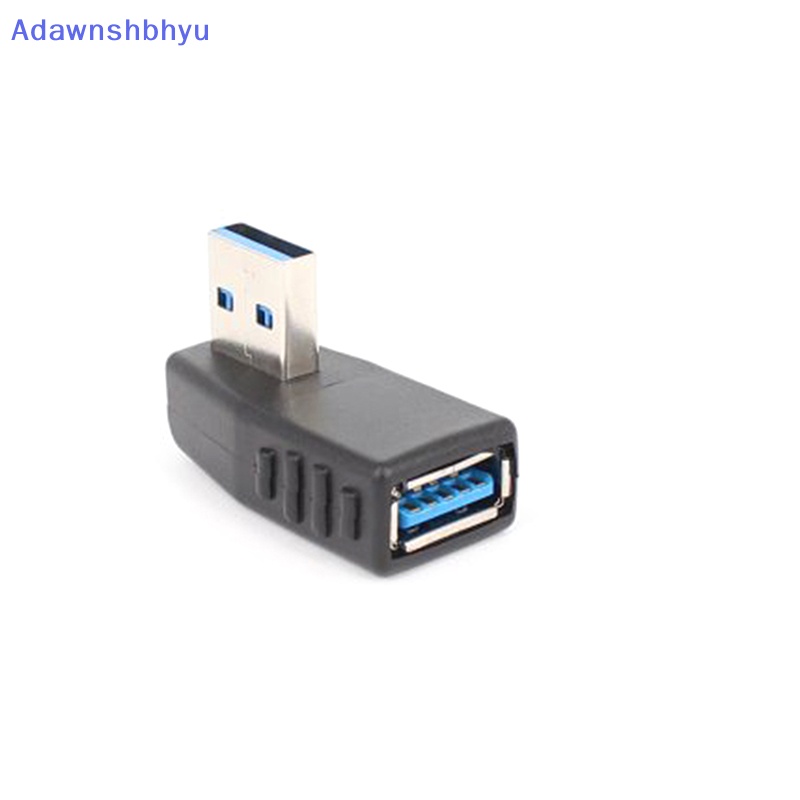 Adhyu Adapter Konektor USB 3.0 A Male To Female Siku Kiri Kanan 90derajat ID