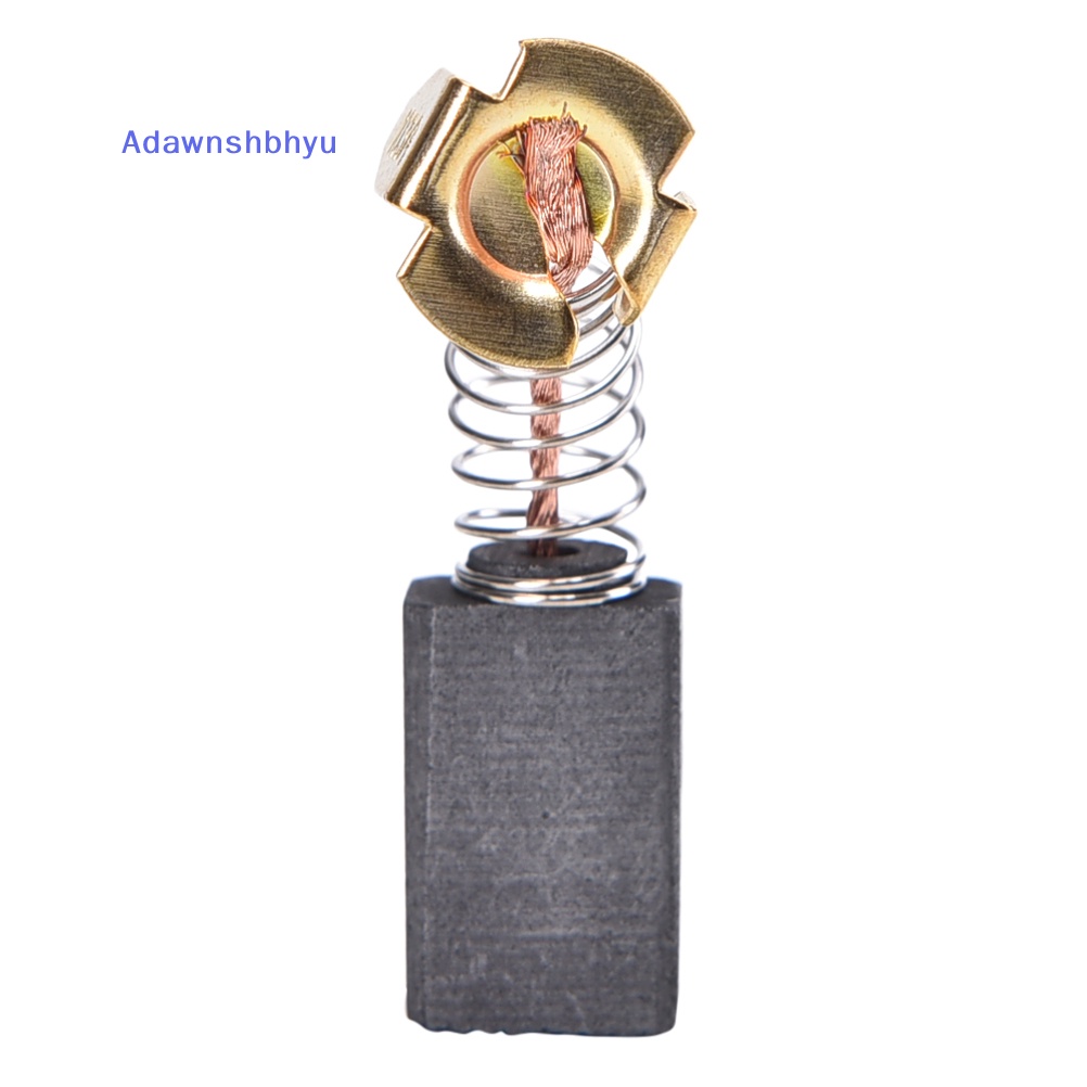 Adhyu 10pcs Carbon Brushes 6.5x7.5x13.5mm Untuk ID Motor Elektrik Generik