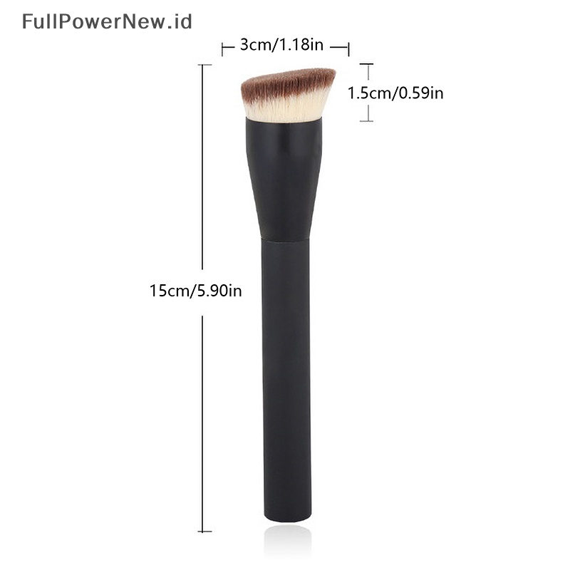 Power Flat Top Foundation Brushes Concealer Repair Contour Brush Sikat Kosmetik ID