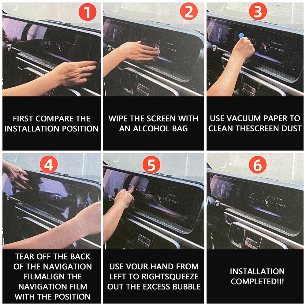 Kacamata Tempered Mobil GPS Screen Film Navigasi Film Untuk Isuzu D-Max Dmax2021 2022 2023 Aksesoris