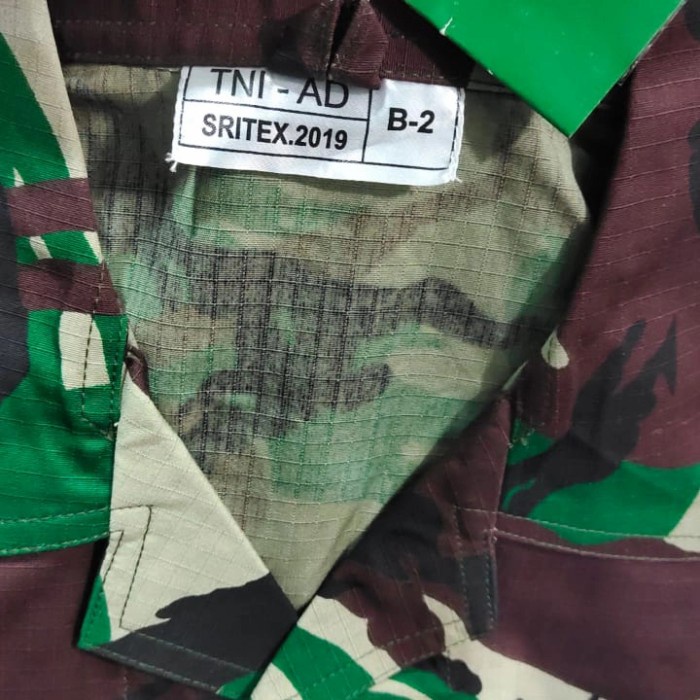 baju pdl loreng pt panca prima jatah  2021