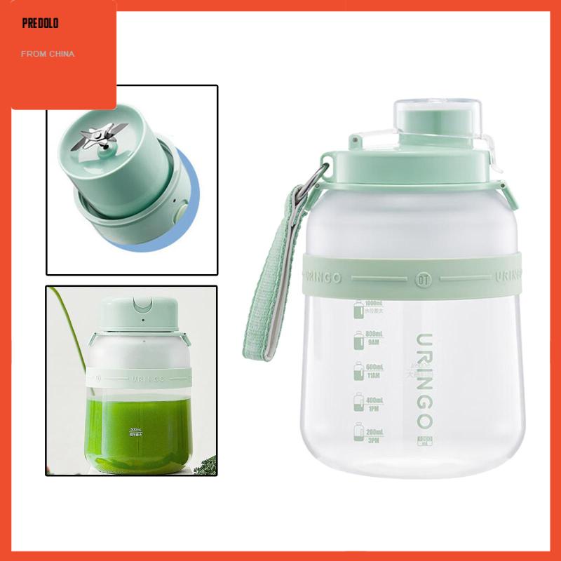 [Predolo] Juicer Cup Elektrik 1L Blender Portable Untuk Jus Buah Smoothies Semangka