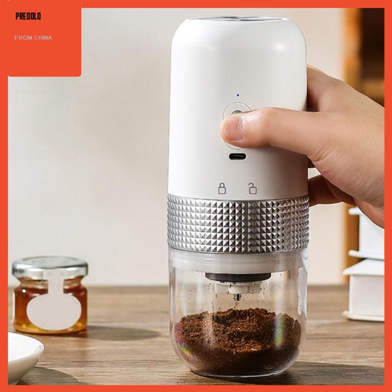 [Predolo] Coffee Grinder Mudah Dibersihkan Untuk Penggiling Biji Kopi Elektrik Outdoor Indoor