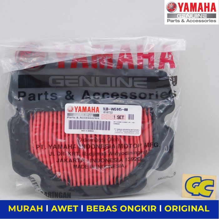 Filter Udara Yamaha Xeon RC GT 125 Aerox 125 Original - Sparepart Sperpart Spare Part Motor Yamaha A