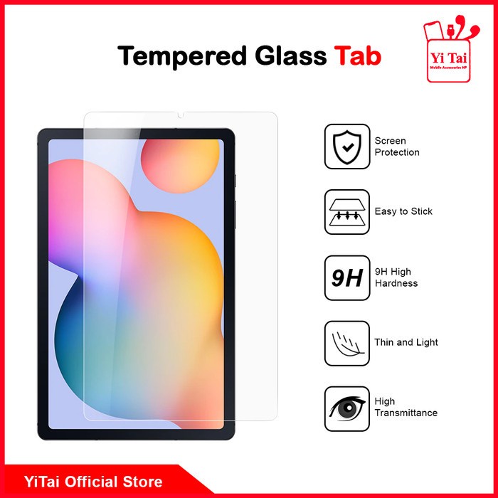 YITAI TAB Tempered Glass Clear Samsung Tab A 10 Inci 2019 Tab A8 10.5