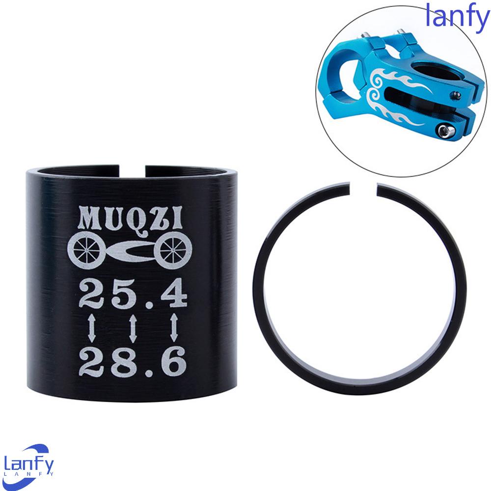 Lanfy Sepeda Garpu Depan Shim Sepeda Jalan Gigi Tetap Gasket 25.4 Ke 28.6mm Aluminium Alloy Reducer