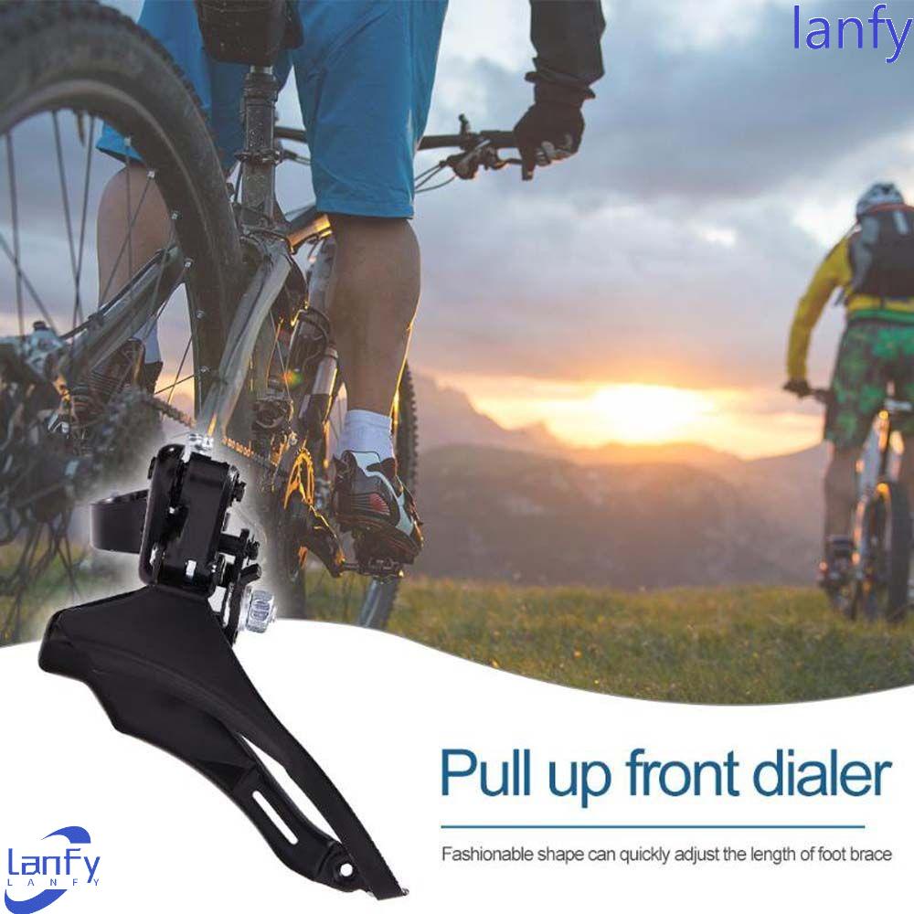 Lanfy Bicycle Derailleur Front dial Sepeda Gunung Bersepeda Aksesoris Sepeda 31.8mm Pull-Down Transmisi