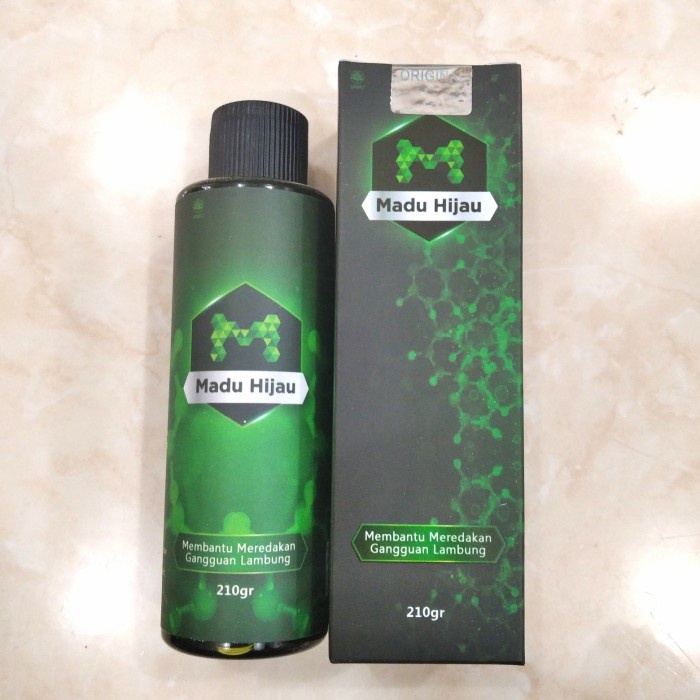 Herbal - Madu Hijau Asli 210gr Herbal Putih Indonesia Madu Lambung