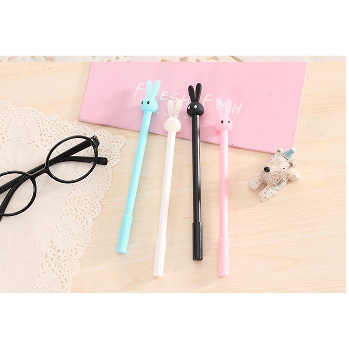 TGM - PP008 Pulpen Pena Bentuk Kepala Kelinci Bolpen Karakter Bunny Lucu Unik Pena Pulpen Kepala Kelinci Lucu