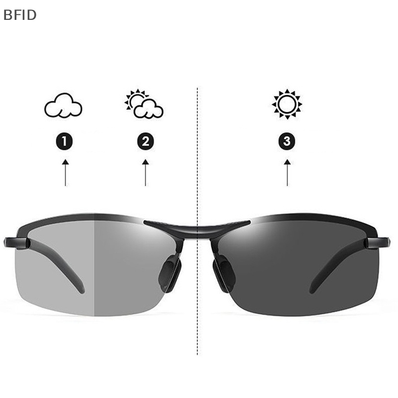 [BFID] Kacamata Hitam Polarized Kacamata Driver Uv400 Untuk Pria Night Vision Goggles [ID]
