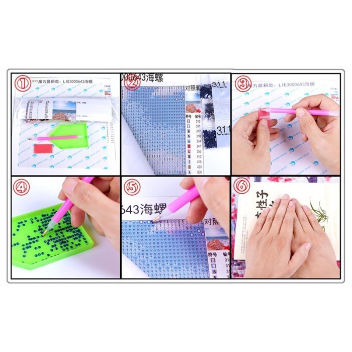 Diamond Painting 5D Kit Mainan DIY Anak Lukisan Diamond ST0054