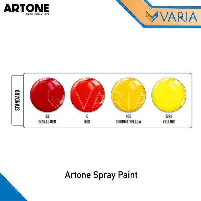 Artone SP 400 cc Signal Red 23 Professional Spray Paint Cat Semprot