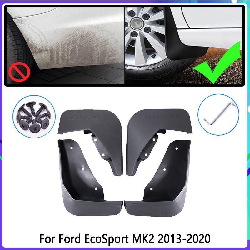 4pcs Flaps Lumpur Mobil Untuk Ford Ecosport 2 MK2 2013~2022 2014 2016 2017 Mudguard Splash Guards Fender Mudflaps Aksesoris Mobil