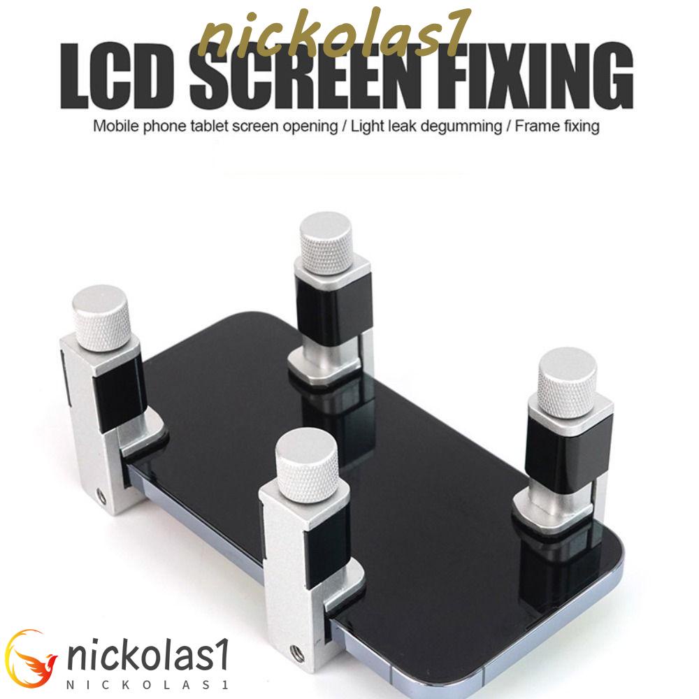 Nickolas1 Fixing Fixture Hand Tool Adjustable Untuk IP/IPad/Tablet Holder Display Layar LCD Klip Perlengkapan