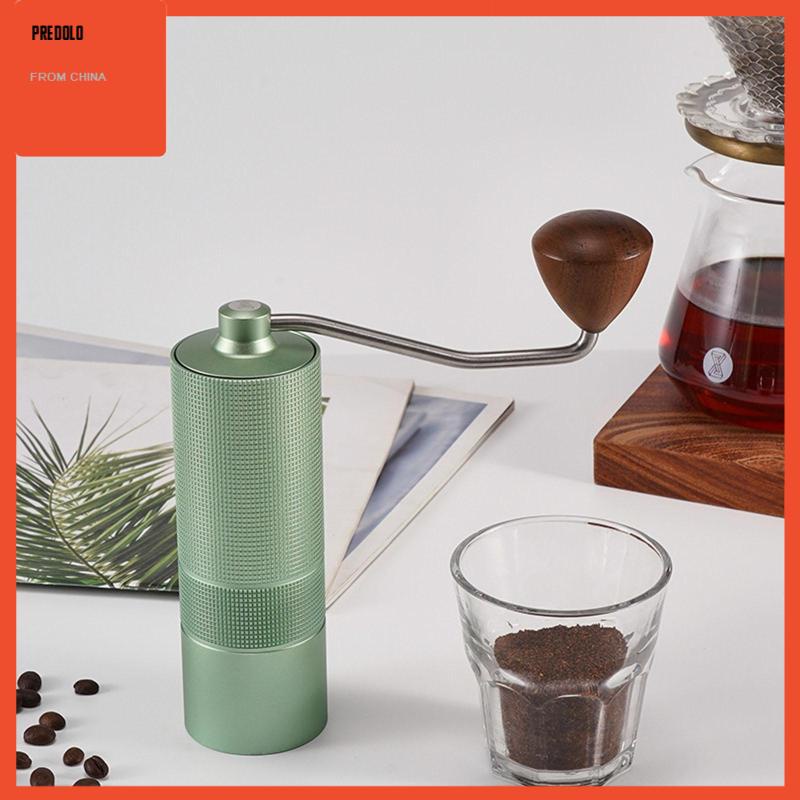 [Predolo] Grinder Kopi Manual Stainless Steel Conical Burr Untuk Drip Coffee Pour over