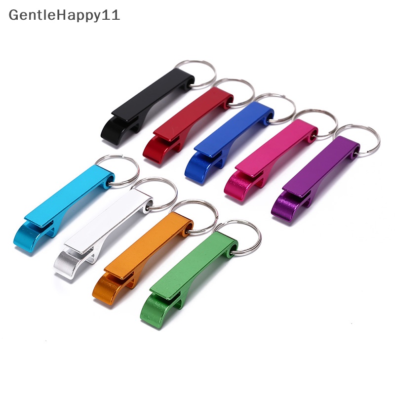 Gentlehappy outdoor camping survival pocket tool Gantungan Kunci Pembuka Botol Bir Aluminium id