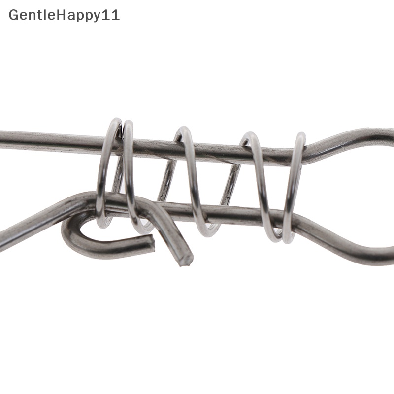 Gentlehappy 14 /18CM Lock Fish Portable Sabuk Stainless Steel Hidup Perlengkapan Alat Pancing id