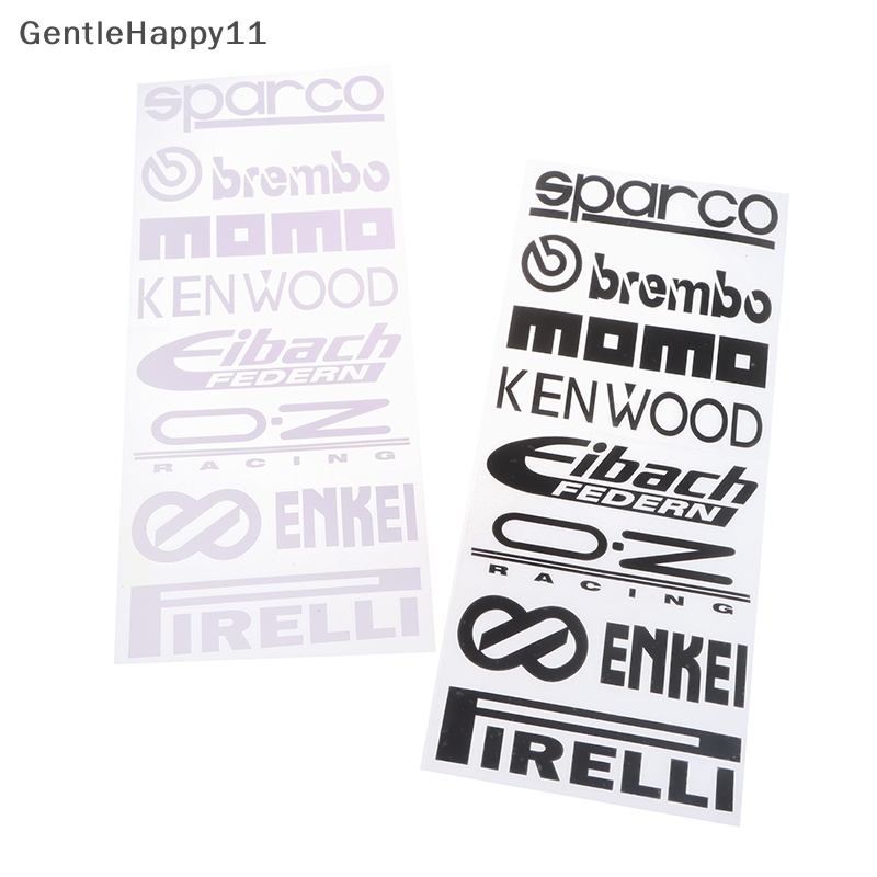 Gentlehappy Stiker Pintu Mobil Set Sticker Car Kit Stiker Reflektif Stiker Anti Air id