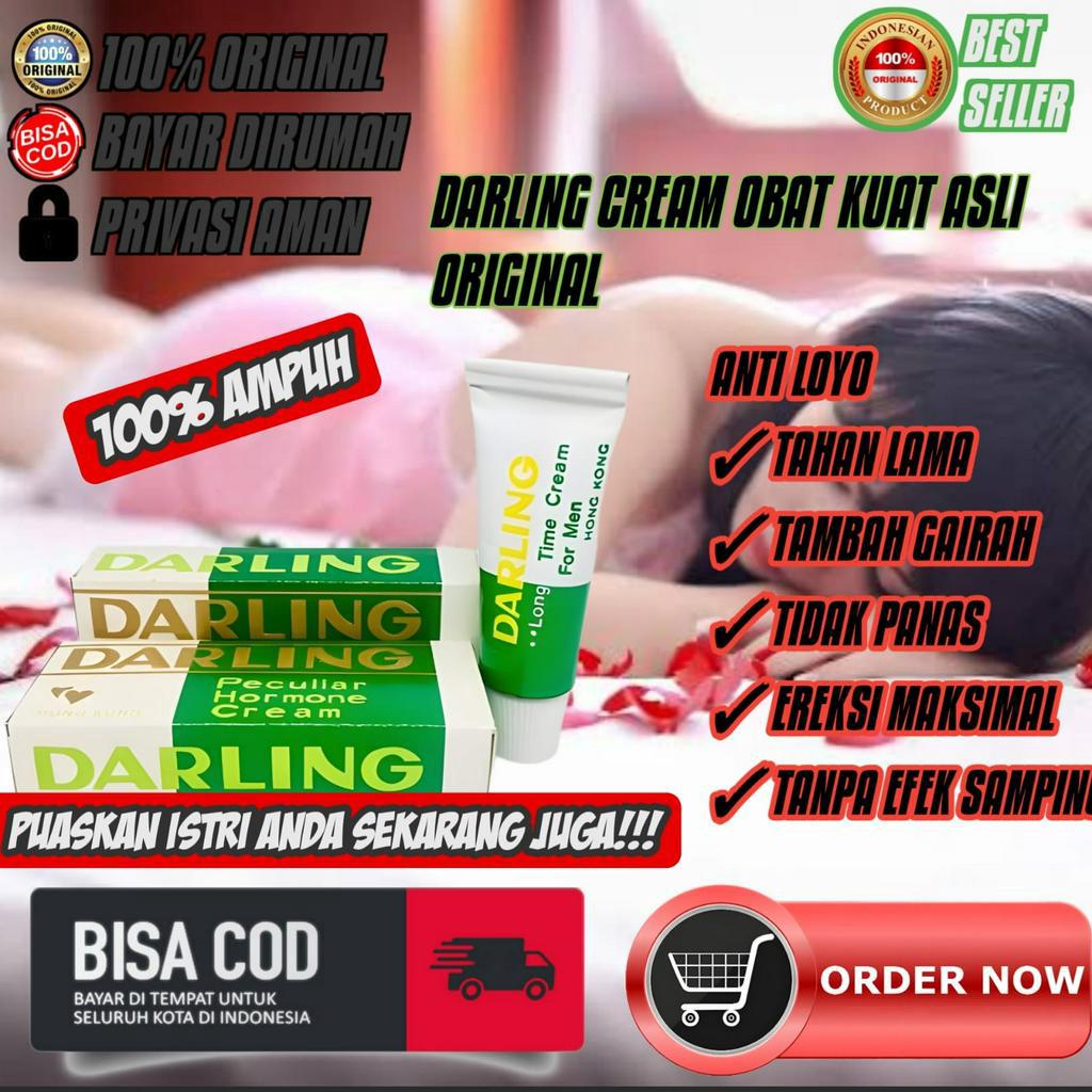 JK02 Darling cream asli original - minyak pengeras vital - obat kuaat tahan lama 4 jam - pembesar pe